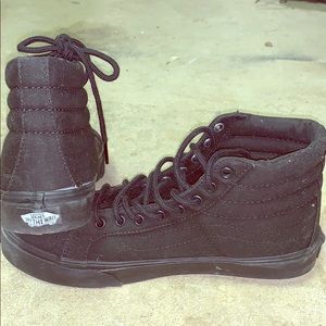 High top Vans. Never worn. Sat in storage